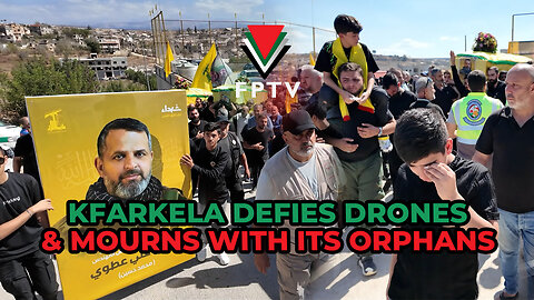 Kfarkela Defies Drones & Mourns with its Orphans