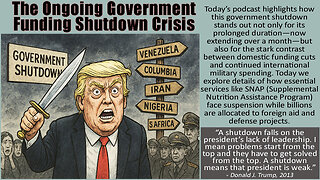 The Ongoing Government Funding Shutdown Crisis