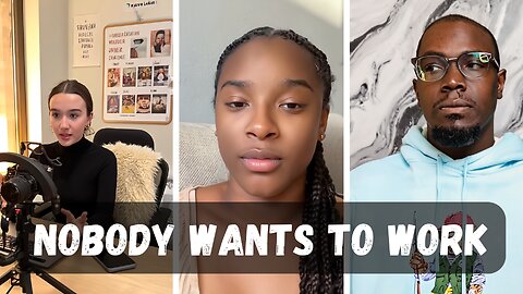 Young Americans Don’t Want To Work — And It Shows