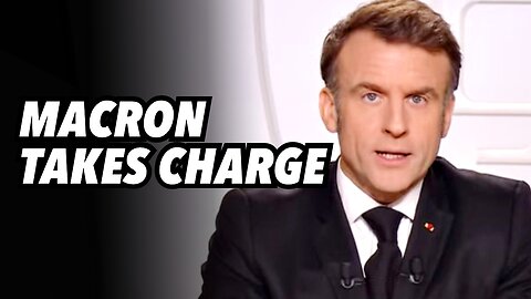 Macron takes CHARGE. France will protect Europe from Russia