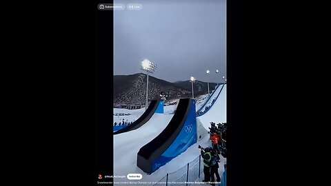 Olympics Horrendous Snowboard Crash