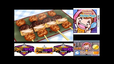 Cooking Mama 4 Kitchen Magic 3DS Yakitori