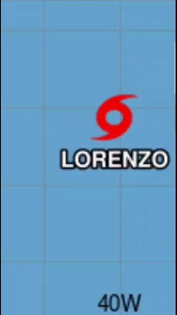 TROPICAL STORM LORENZO FORMS!