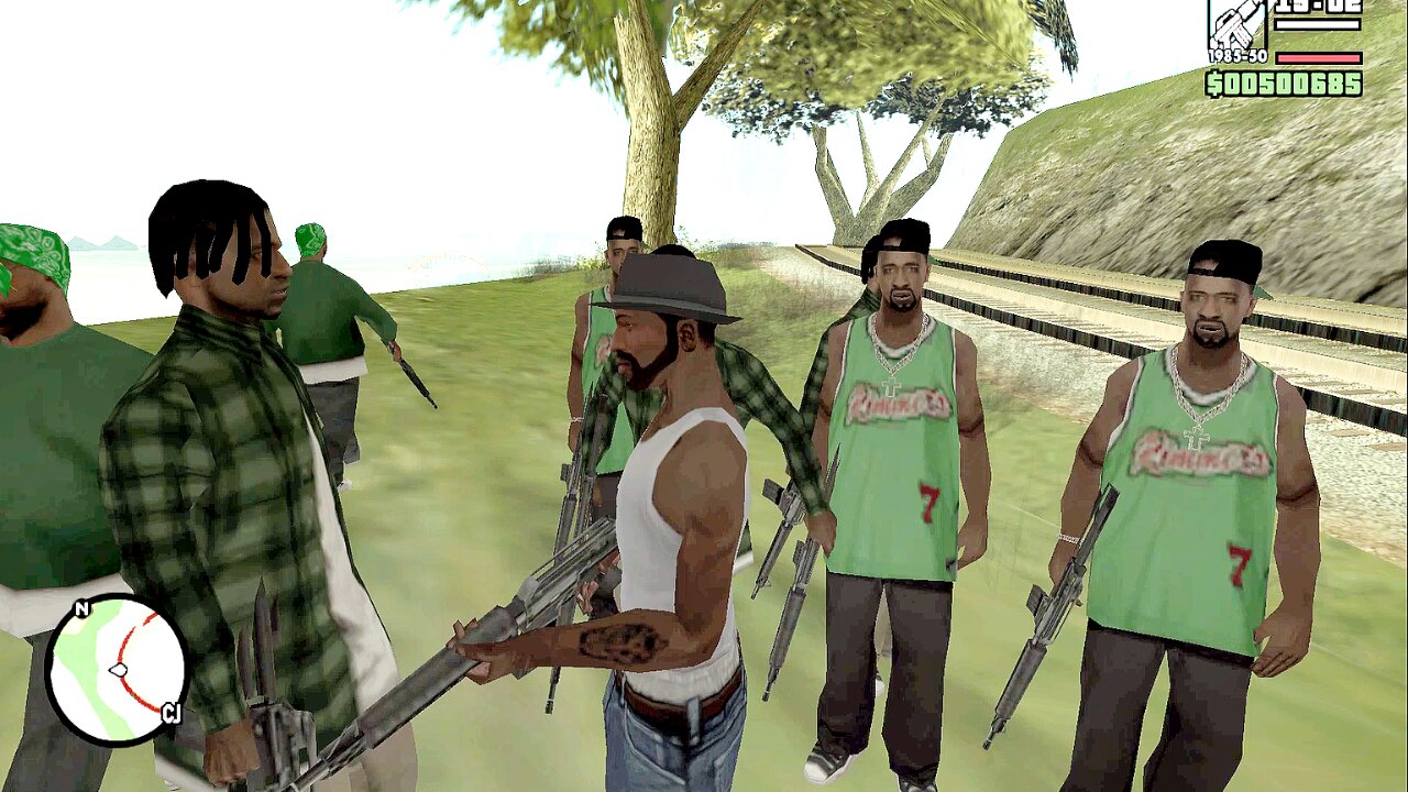 LIVE CJ GANG! GTA San Andreas Challenges | GTA Streaming | FreeFire Thunders (Gaming)