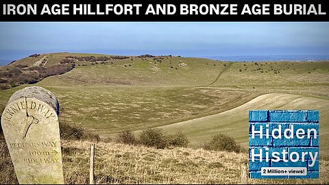 Iron Age hillfort and Bronze Age burials - Pouring a libation to the old gods