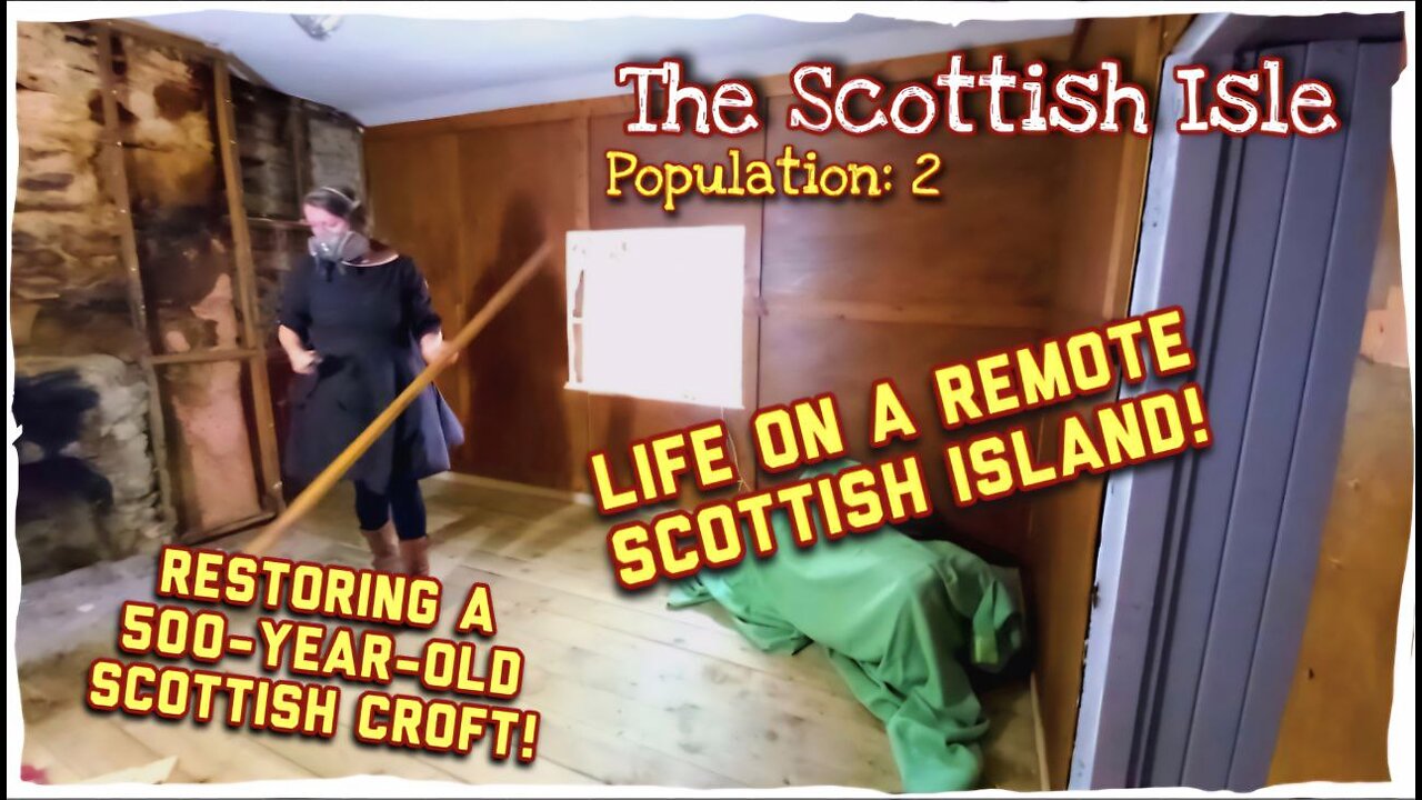 08: Renovating an Ancient Croft on a remote Scottish Island: Tearing Down the Old Walls