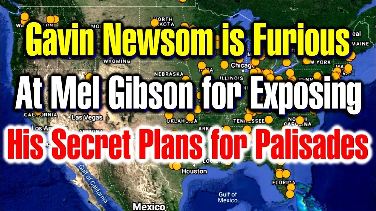 Gavin Newsom doesn't want YOU to SEE THIS! Threatens to SUE, As George Clooney & Others FLEE!
