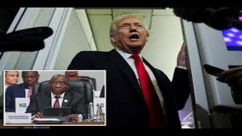 Trump Won't Invite South Africa to G-20 in Miami