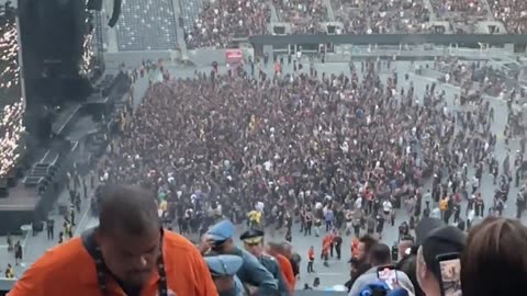 Guy had too much fun at the Korn/SOAD Concert last night