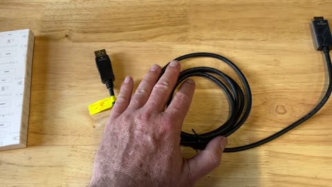 DisplayPort to HDMI Cable.