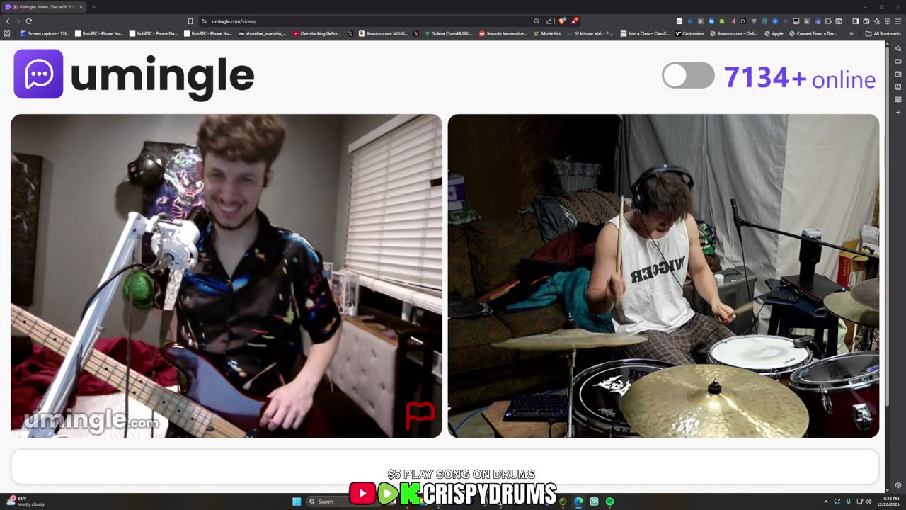 PLAYING RACIST SONGS ON DRUM SHORT STREAM