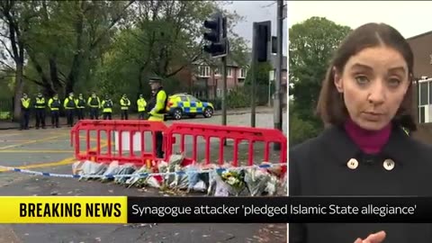 Manchester synagogue killer 'pledged allegiance to Islamic State' during attack, police say