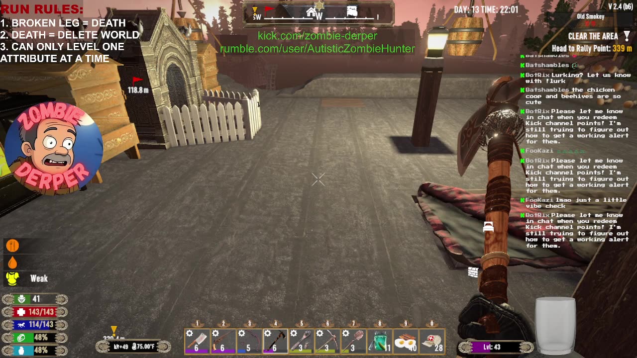 Can a Crayon Eater survive the Wild West? | 7 Days to Die Permadeath