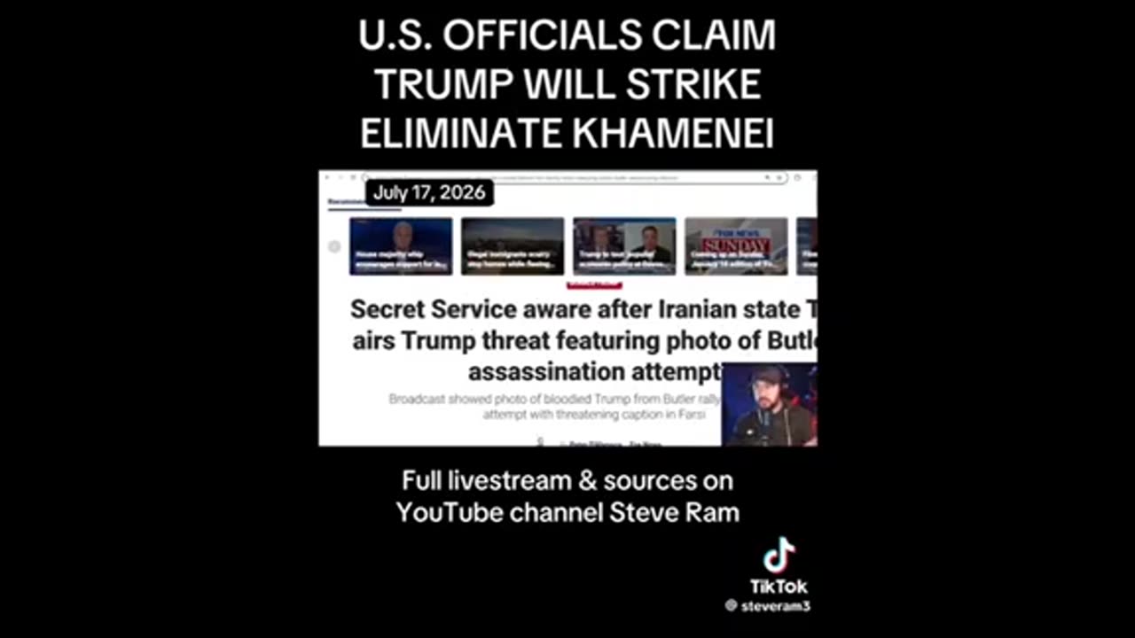 US / Iran - nuke "scare" event necessary imo ..