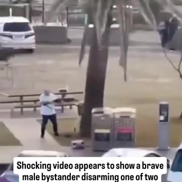 NSW - 12.14.25 Brave male bystander disarms one of the two terrorist gunmen shooting up Bondi Beach