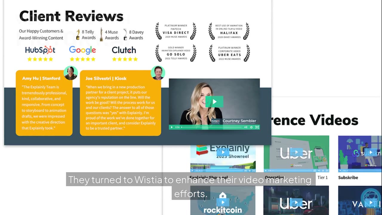 How Explainly Boosted Leads 17% and Sales 116% Using Wistia