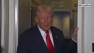 President Trump says the United States and Russia are in talks to Denuclearize