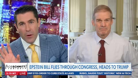 Chairman Jordan Joins Rob Schmitt Tonight