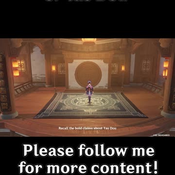 "Sanctification of Tao Dou" 1