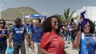 Cape Verde fans rejoice at reaching first ever World Cup