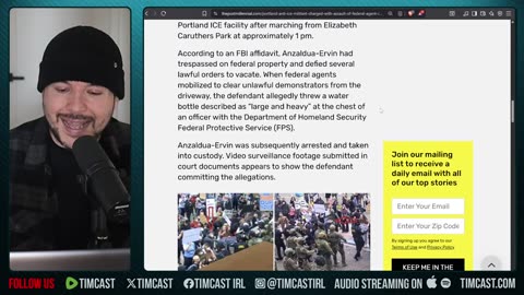 Antifa FOUND OUT, Faces 8 Years In Prison For FELONY Assault On DHS | Tim Pool