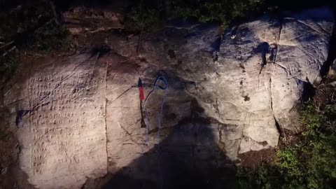Mystery Of Lord's Prayer Rock Carved In Canada In A European Language That Vanished Before Columbus