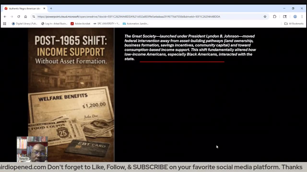 Great Society: from wealth building to consumption support