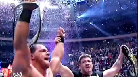 Triple H vs Shawn Michaels vs Chris Benoit WrestleMania Highlights