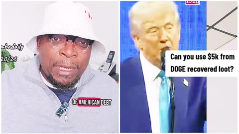 President Trump mulls rewarding American with 20% of DOGE recovered loot.