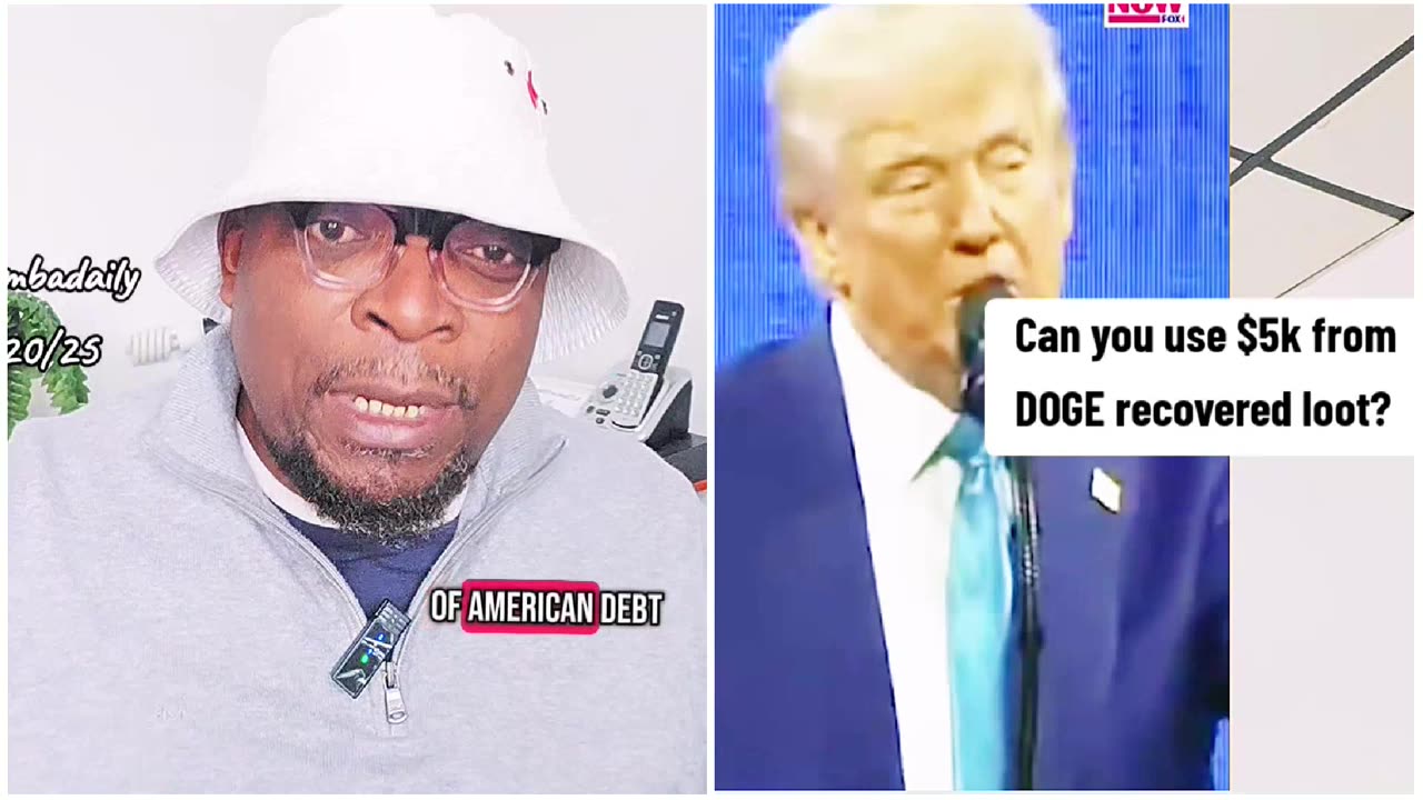 President Trump mulls rewarding American with 20% of DOGE recovered loot.