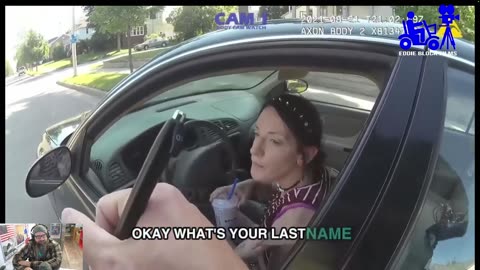 Bodycam Woman Runs Red Light Then Tries to Outsmart Cops – Ends Up with Serious Charges