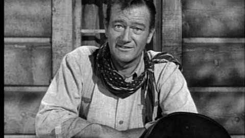 GUNSMOKE promo (1955) John Wayne Extols James Arness and Gunsmoke