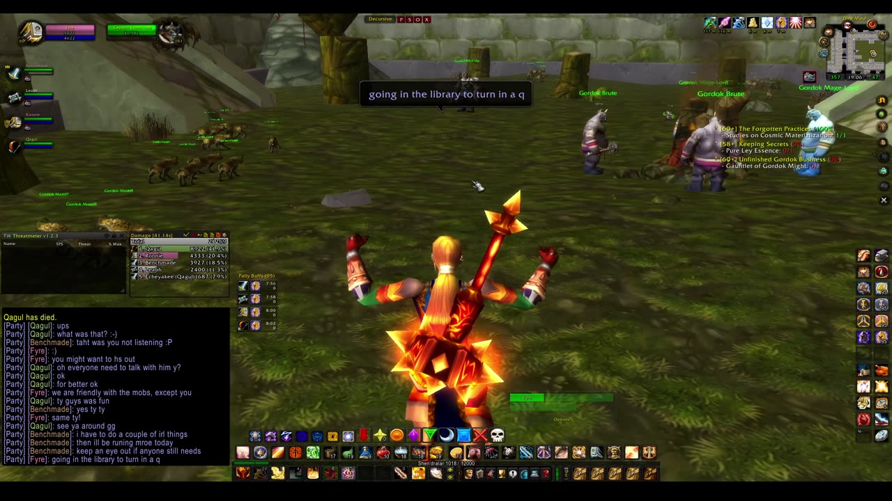 Turtle wow - DMN tribute run - Paladin POV