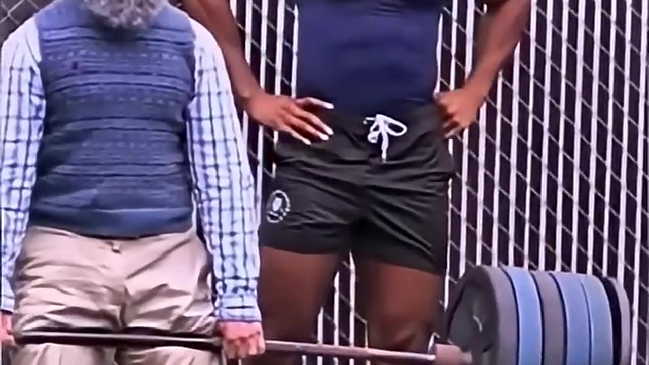Funny moment with the old man