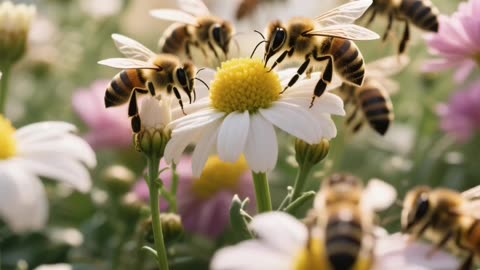 The Wild Science of Buzzing Brilliance 🐝#nature #wildlife #facts #adventure #bees #natureshorts