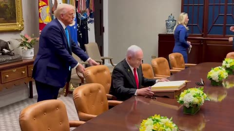 President Donald J. Trump and Israeli Prime Minister Netanyahu hold talks at the White House!