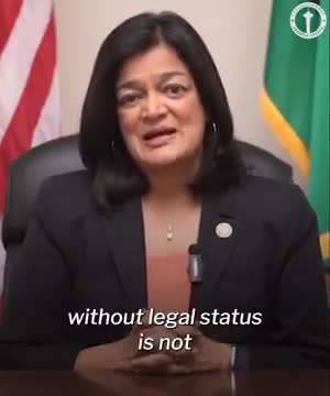 Gunther Eagleman™ - Communist Rep. Pramila Jayapal just went full dipsht “Being undocume...