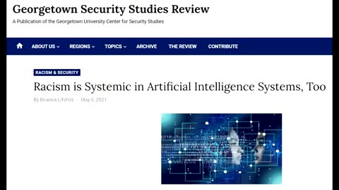 Why Artificial Intelligence Is Always 'Racist'