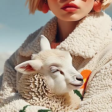 The video is made with AI, it may be artificial