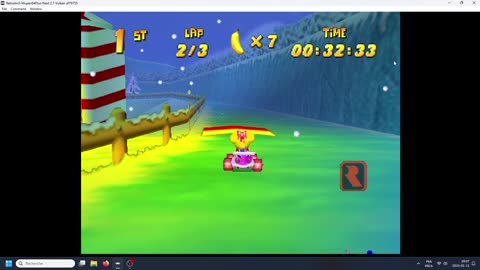 Diddy Kong Racing- New Custom Track- Frosty Valley