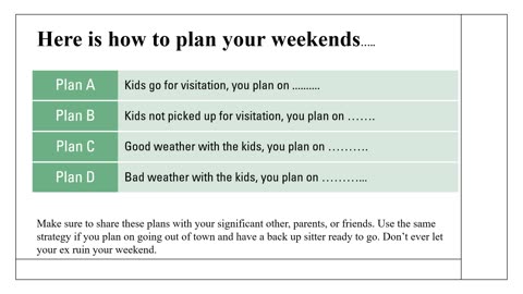 Improve Your Weekend When the Other Parent Doesn't Show Up