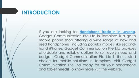 If you are looking for Handphone Trade-in in Loyang