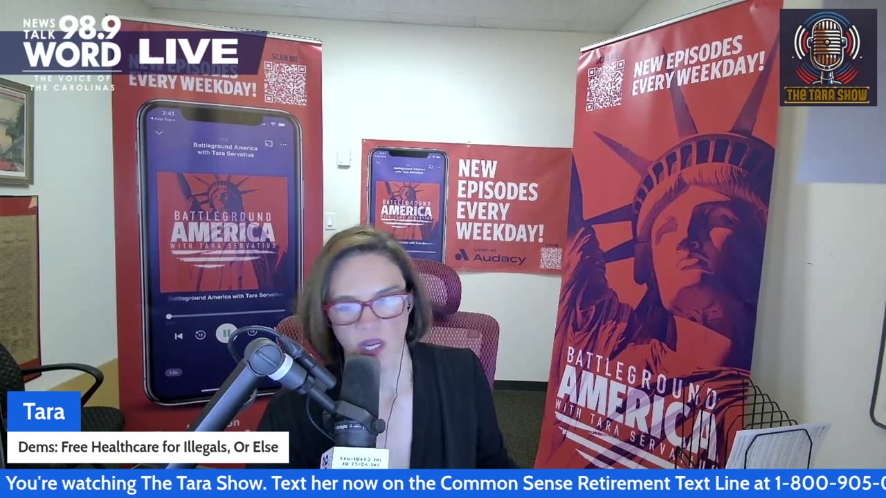 The Tara Show - Shutdown: Dems Admit Illegals Got Free Healthcare