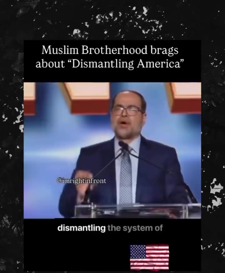 Muslim brotherhood says they hope to have 50 members of Congress in the next 6 years