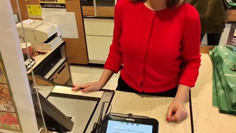 Customer Pranks Cashier By Paying With Tea Box