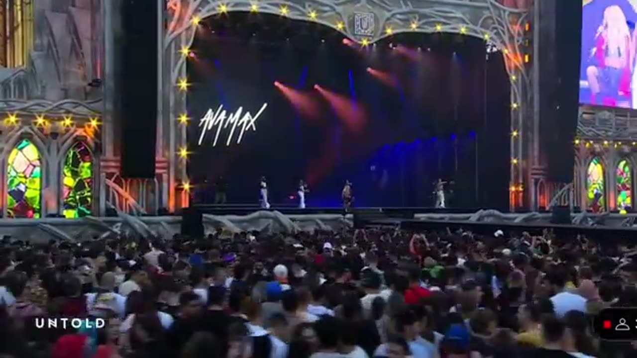 Ava Max_ Performance at ‘Untold Festival’ Romania