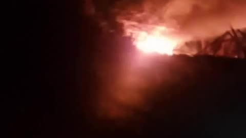 💥🔥 Ukraine Russia War | Fire in Pokrovske, Dnipropetrovsk Oblast After Geran-2 Strike | RCF