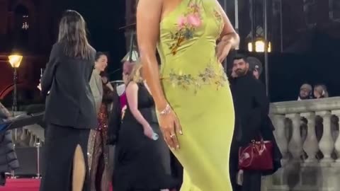 Co-Host Maya Jama Arrives On The Red Carpet At The 2024 Fashion Awards