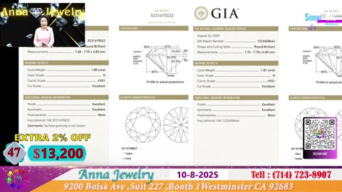 Anna Jewelry 10-8-2025 | 10% OFF | Nu Trang Cao Cap Phuoc Loc Tho #annajewelry#welivecali