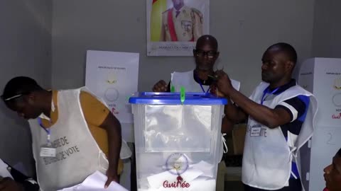 Guinea coup leader Doumbouya wins presidential election